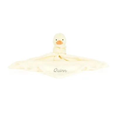 Jellycat Personalized Bashful Duckling Soother