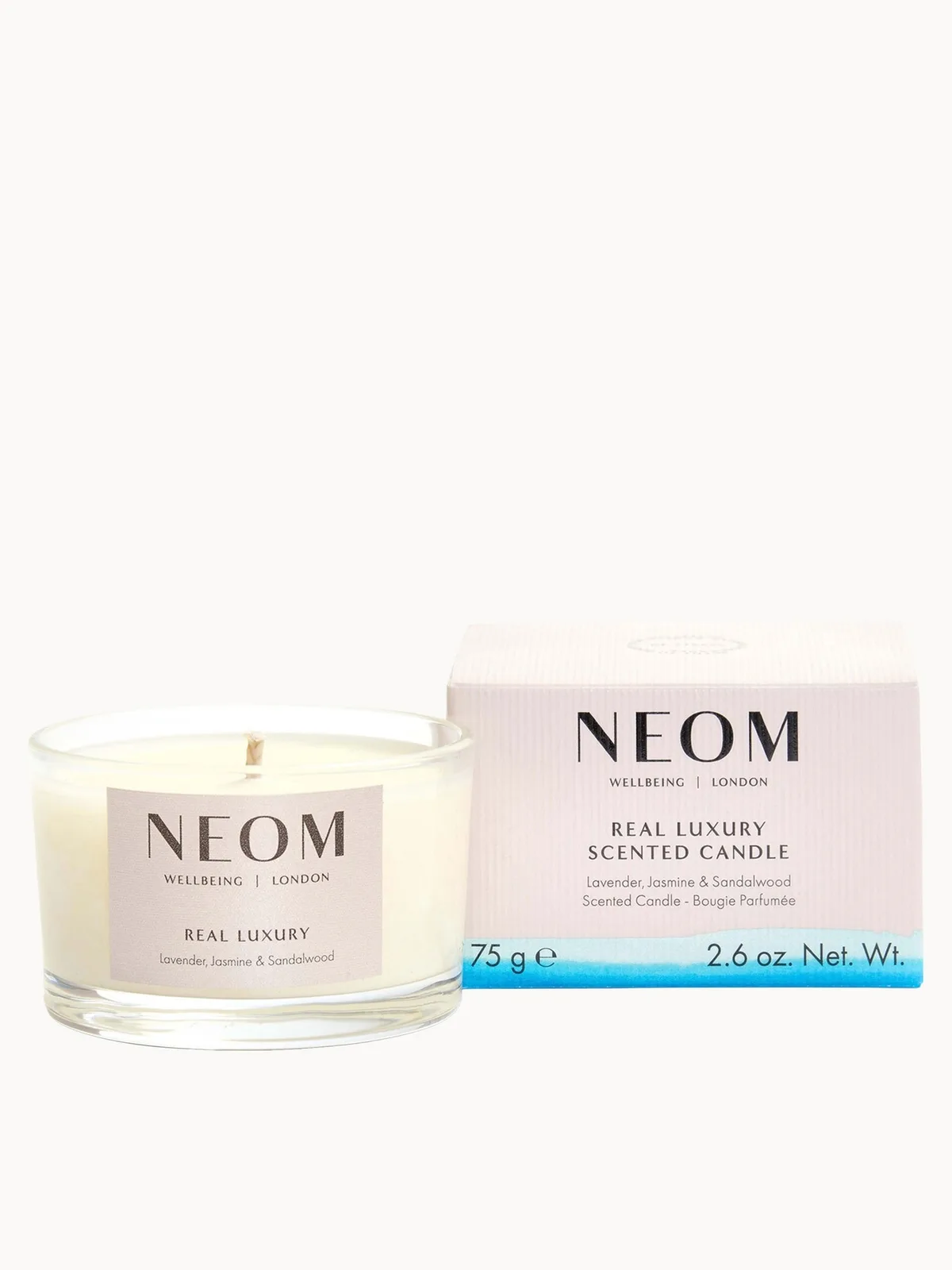 NEOM Real Luxury De-Stress Travel Scented Candle