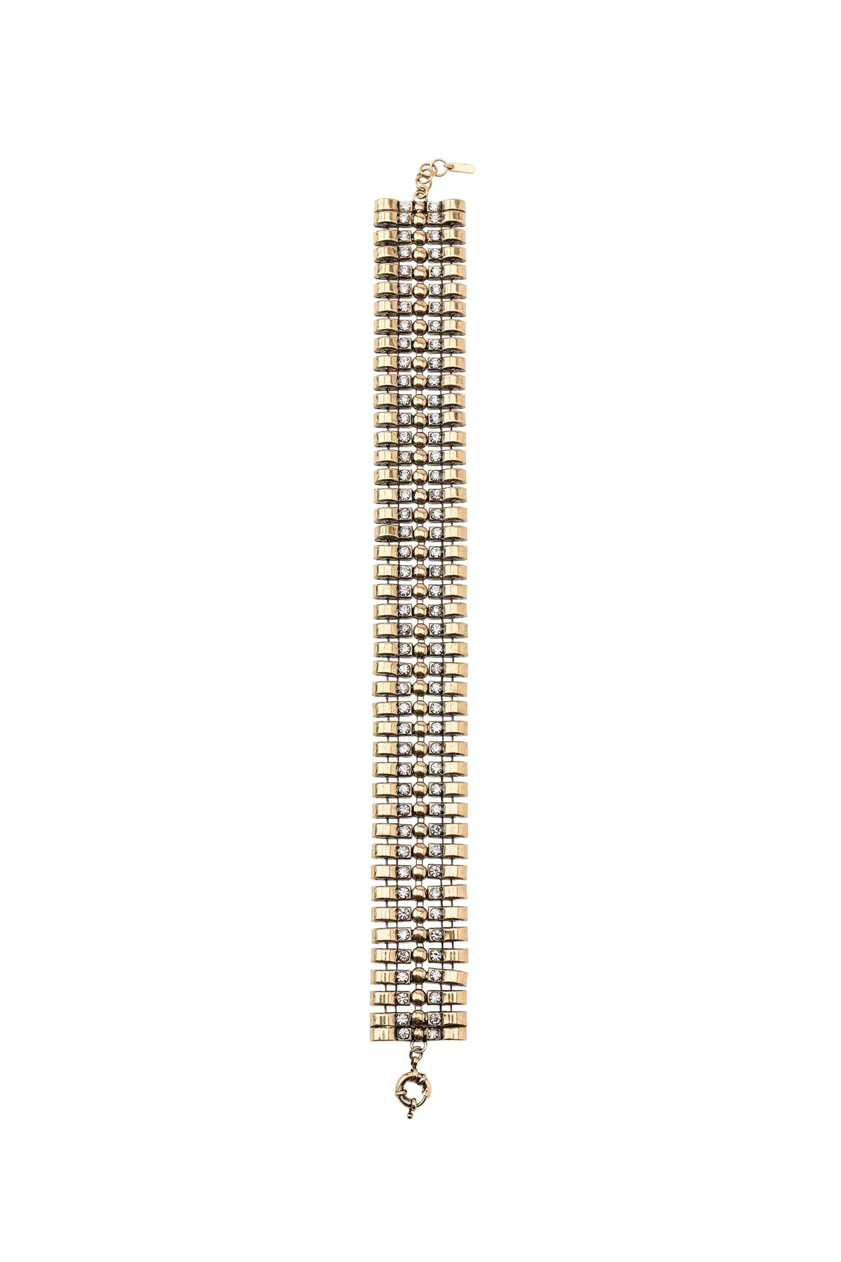 Zara Metal Jewel Choker Necklace