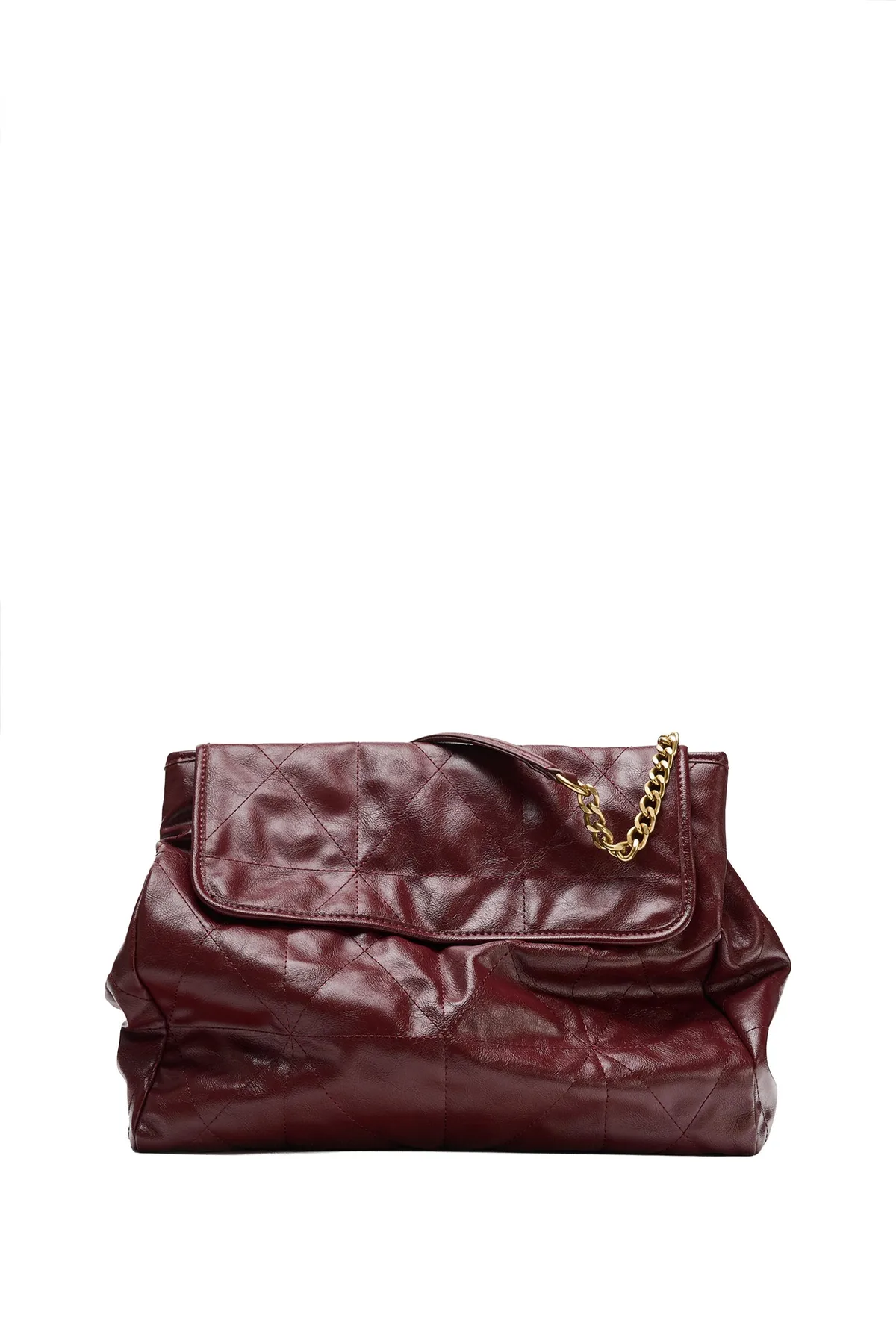 Zara Flap Shoulder Tote Bag