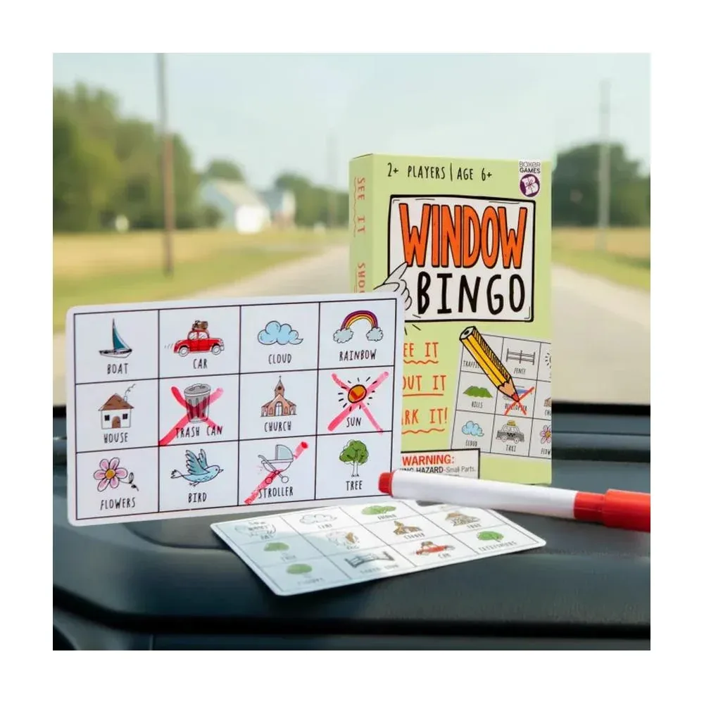 Boxer Gifts Window Bingo