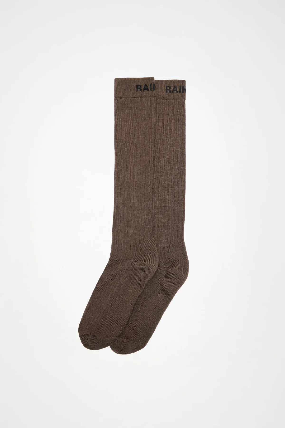 Rains Logo Knee High Socks
