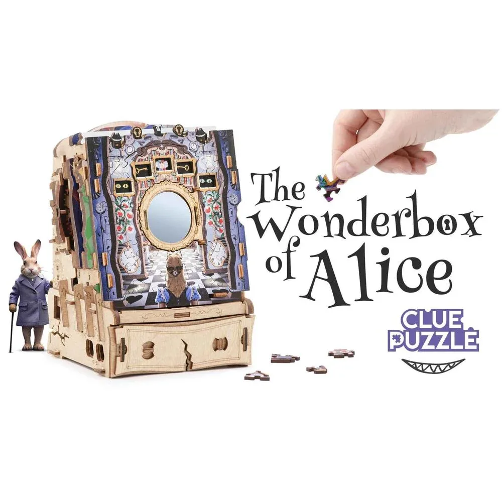 idventure CluePuzzle: The Wonderbox of Alice Puzzle (180 Pieces)
