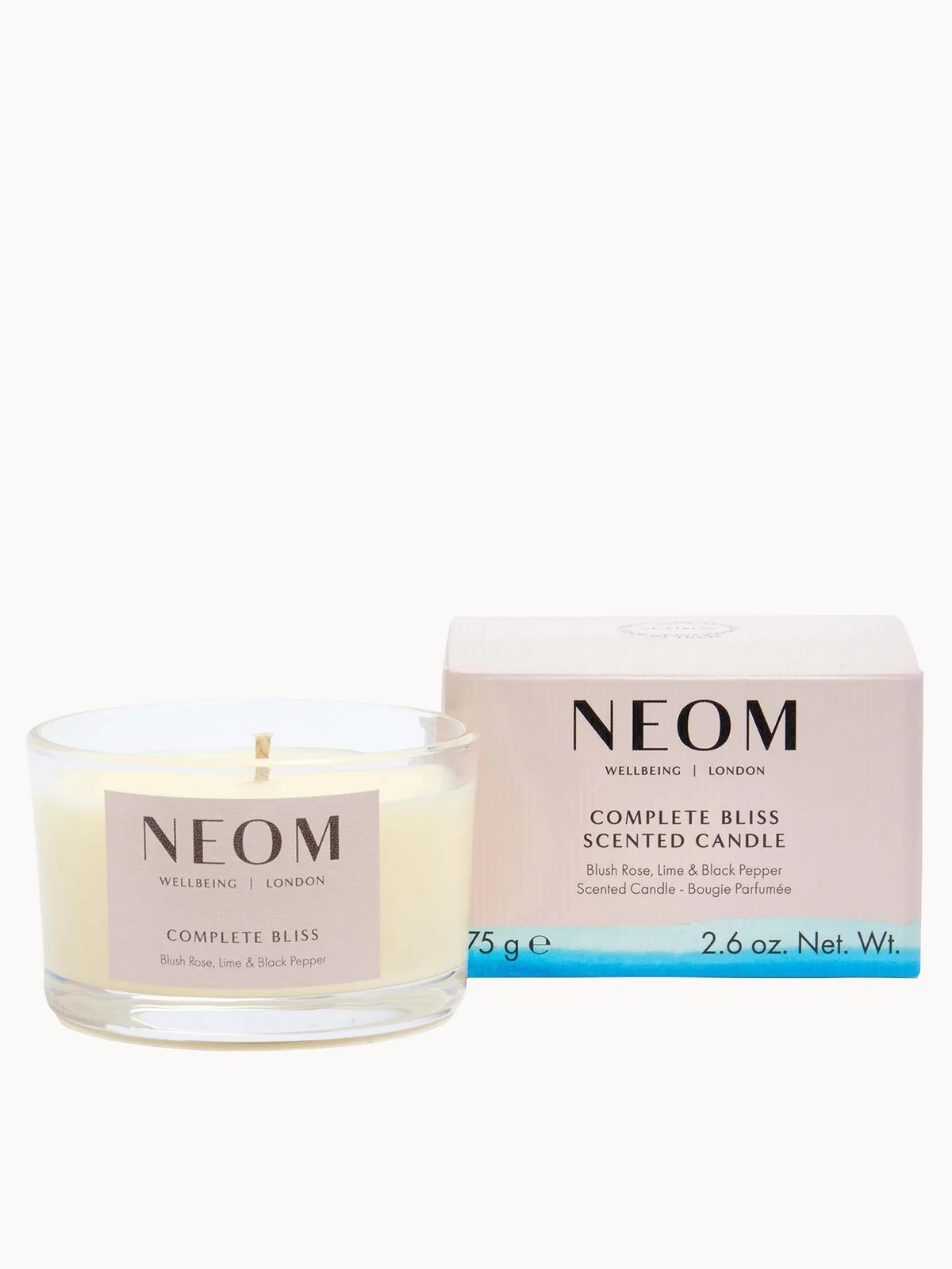 NEOM Complete Bliss Travel Scented Candle