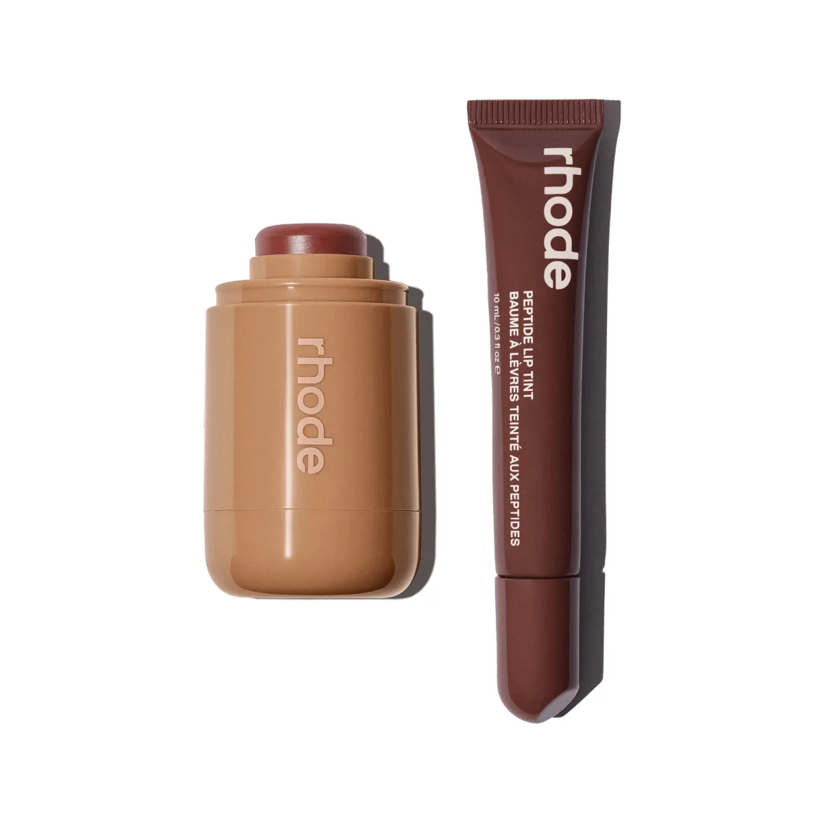 rhode The Duo (Toasted Teddy Pocket Blush + Espresso Lip Tint)
