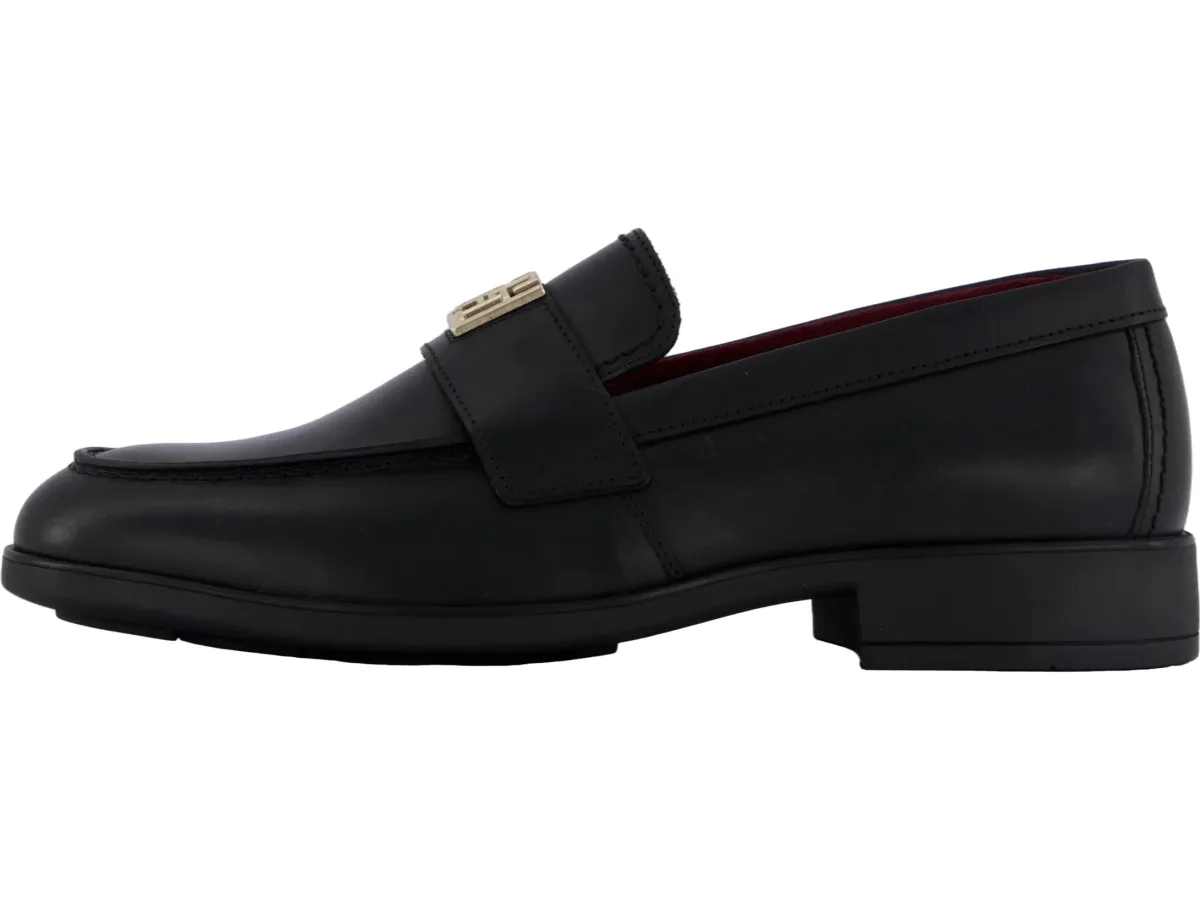 Tommy Hilfiger Th Leather Classic Loafer Black