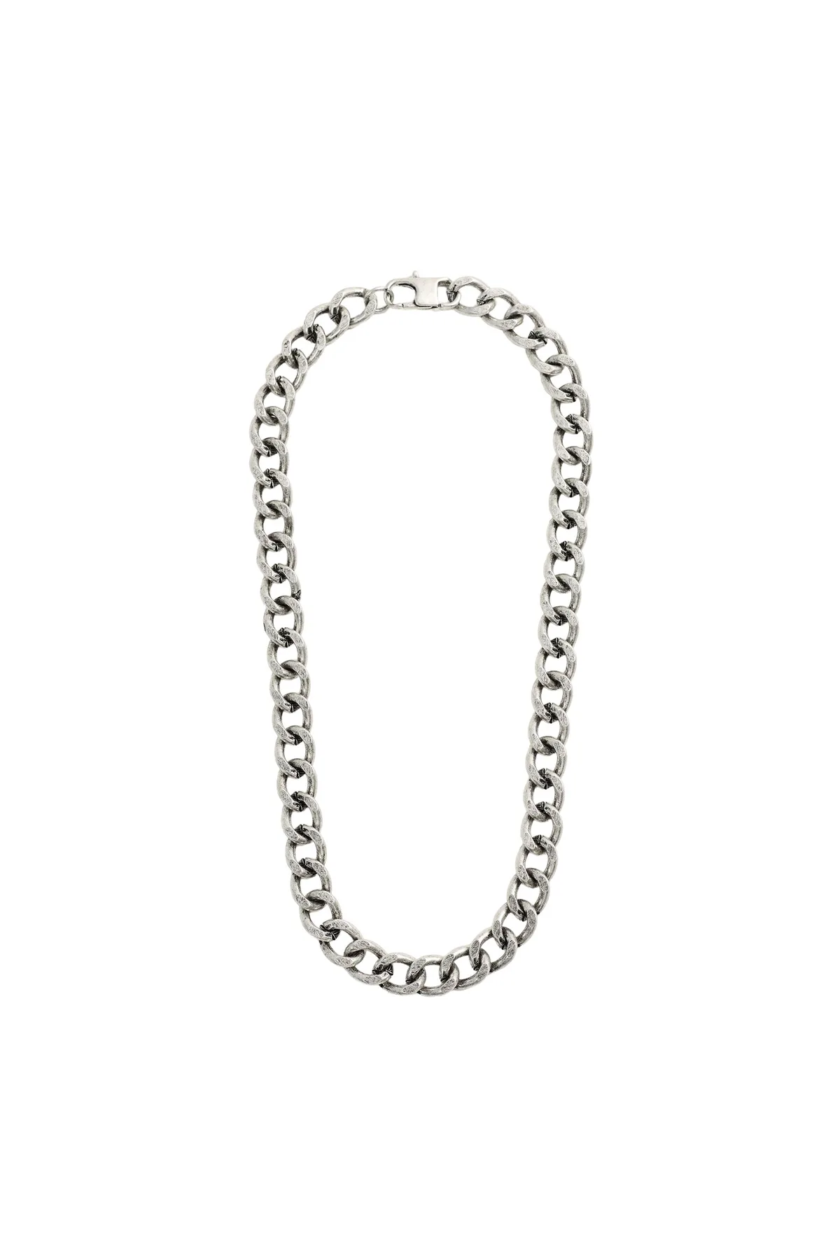 Zara Thick Metal Link Necklace