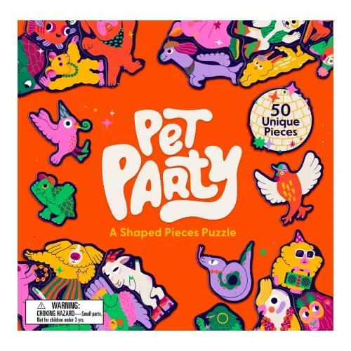 Orion Publishing Co Pet Party Puzzle (50 Pieces)