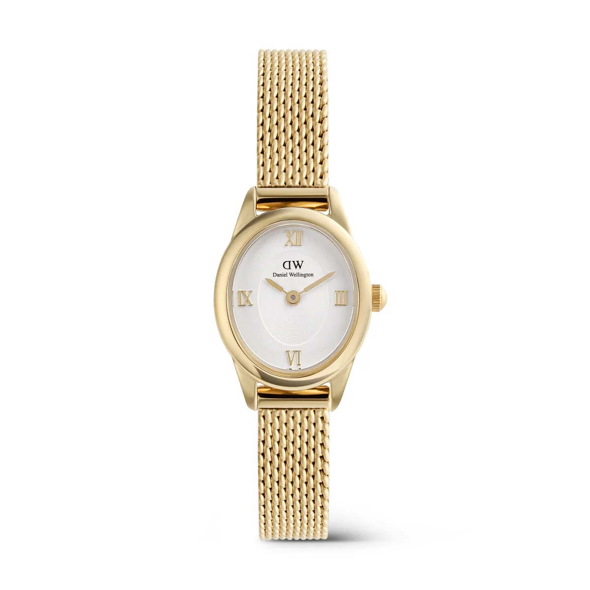 Daniel Wellington Ophelia Mini Mesh White Gold