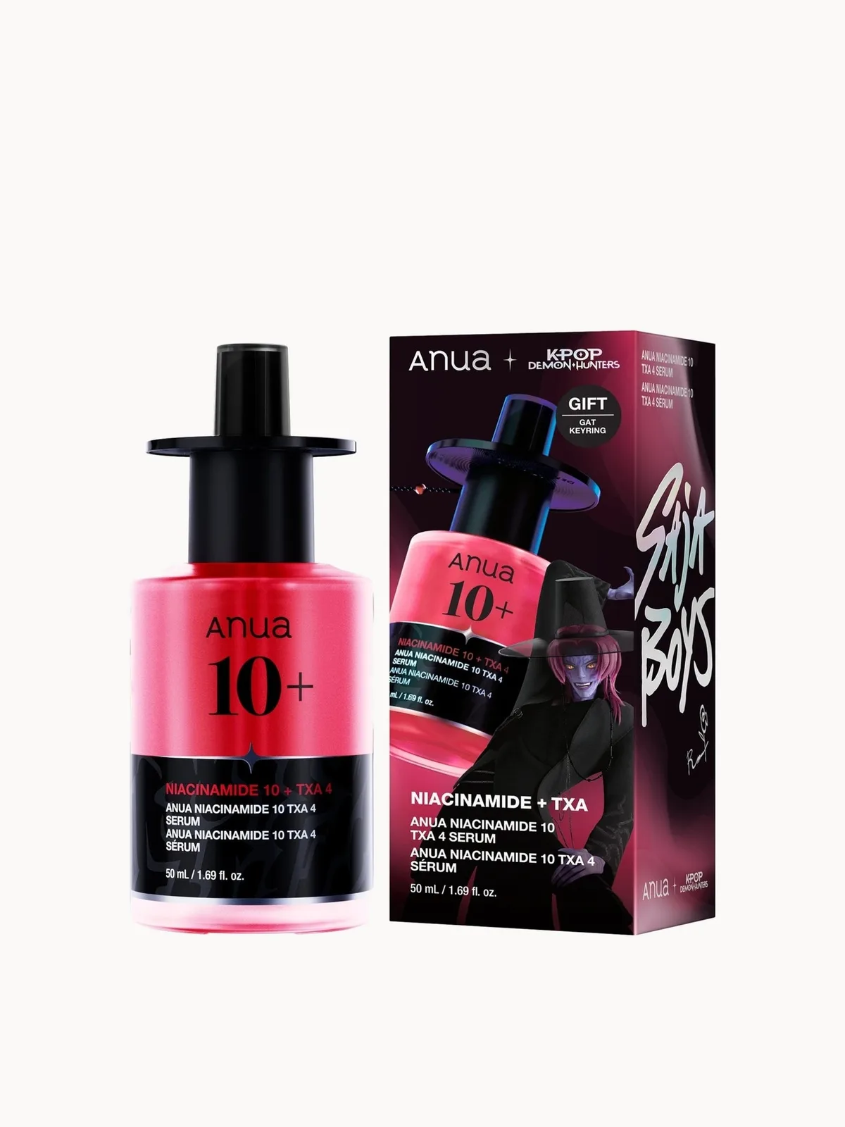 Anua KPop Demon Hunters Niacinamide 10 TXA 4 Serum 50ml