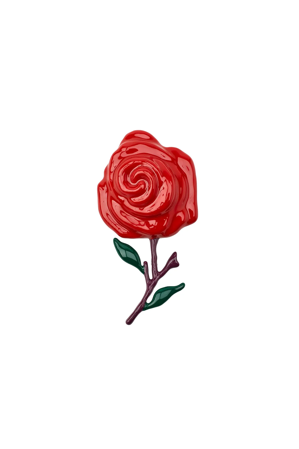 Zara Coloured Resin Flower Brooch
